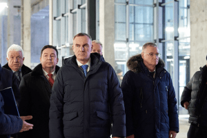 Кухарук в Когалыме: встреча со студентами, инспекция объектов и вручение наград