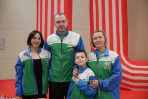 Семья города Радужный на пьедестале регионального Фестиваля ГТО.