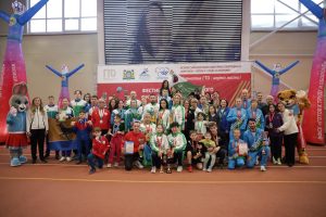 Семья города Радужный на пьедестале регионального Фестиваля ГТО.