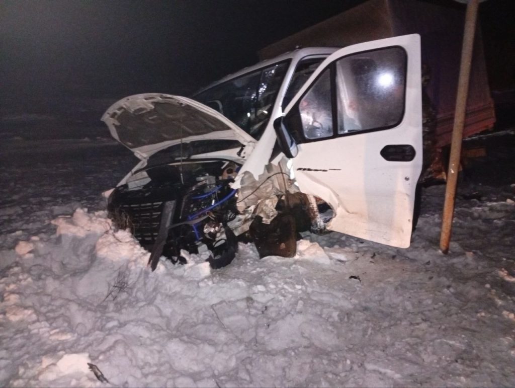 Ребёнок и трое взрослых пострадали в аварии