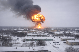 Следователи устанавливают обстоятельства ЧП на АЗС в Сургутском районе.