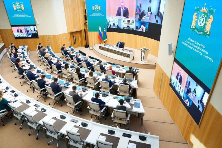 В Югре прошло заседание Правительства Югры.