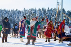 В Ханты-Мансийске прошел XI Конкурс профессионального мастерства среди оленеводов.