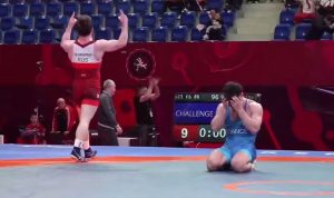 Борец из ХМАО завоевал золотую медаль первенства Европы U-23.