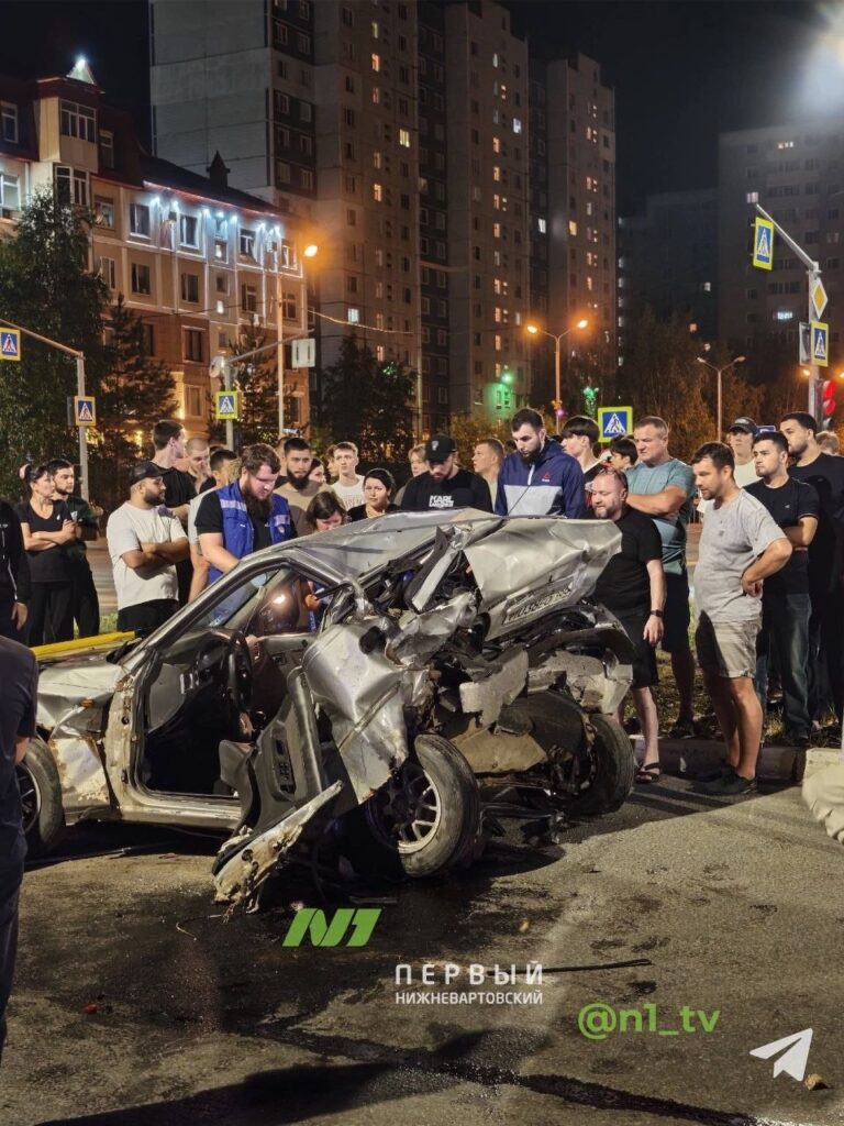 Страшная авария в Нижневартовске - погиб молодой человек