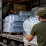 Про Сибирь|40 тонн гуманитарного груза — из Сургута в зону СВО отправилась фура с питьевой водой