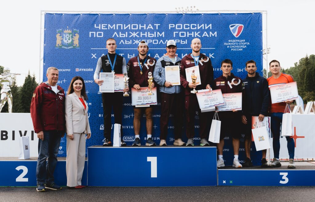 Югорчане — на пьедестале! Награды чемпионата России по лыжероллерам в копилке спортсменов Югры!